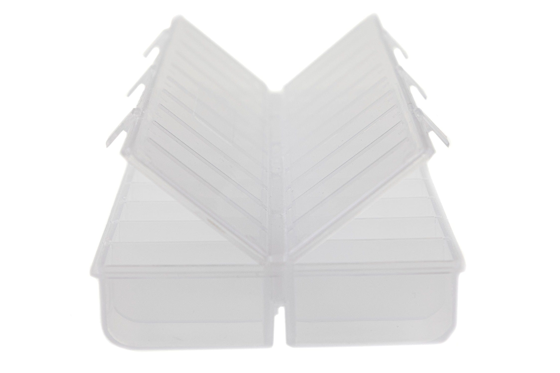 Hareline Ribbed Compartment Hook Box - 20 Compartment