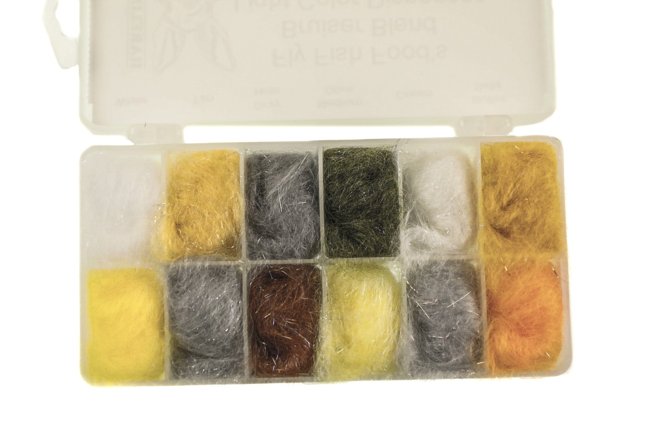 Fly Fish Food's Bruiser Blend Light - Multi Color Assortment w/ Dispenser