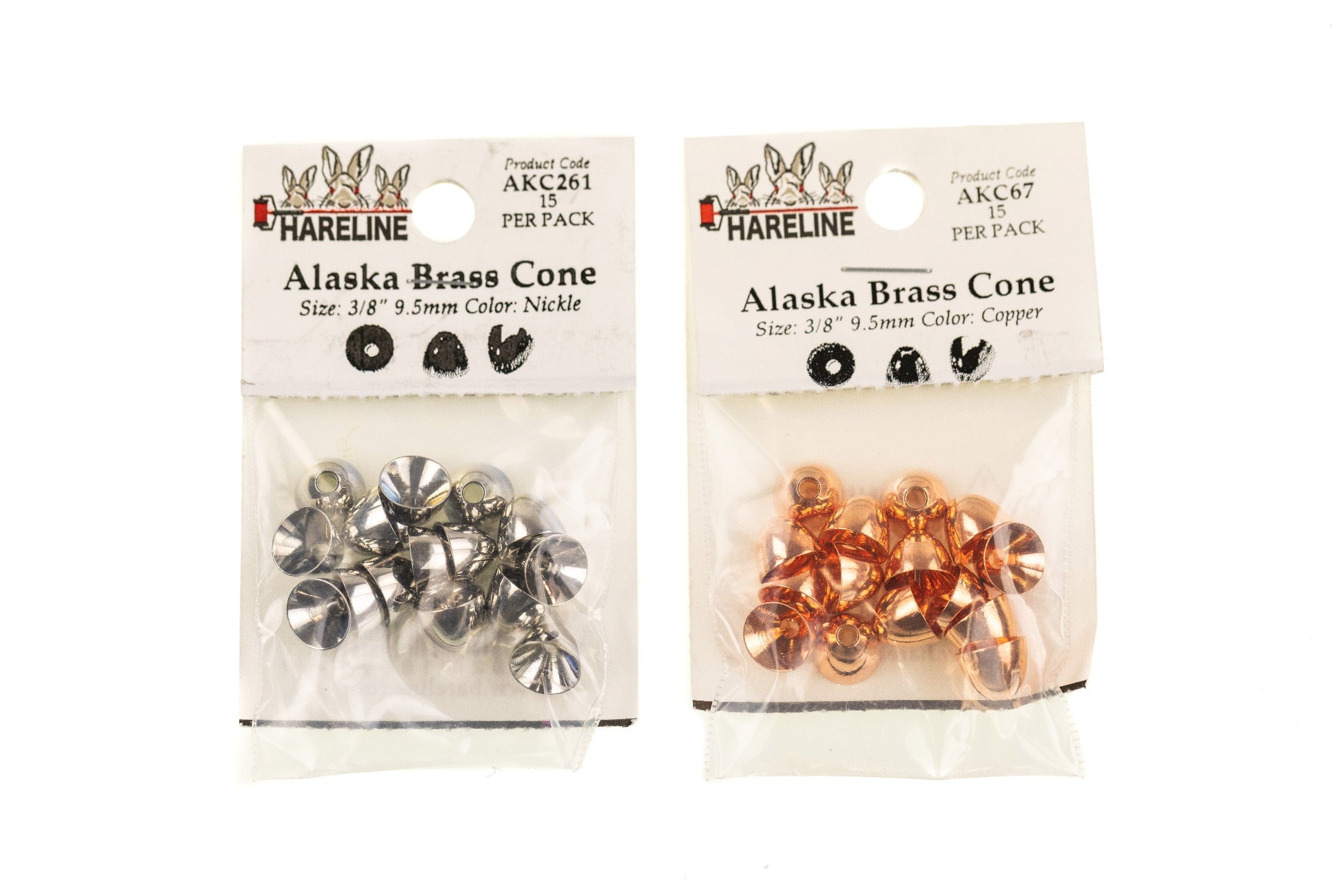 Hareline Alaska Brass Cones