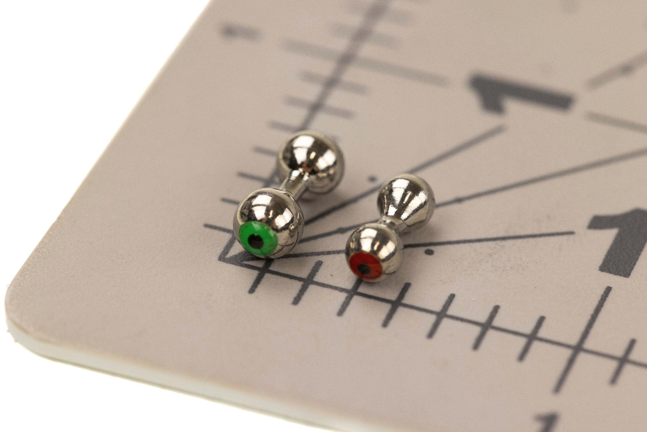 Hareline Brass Ballzeyes Barbell Eyes