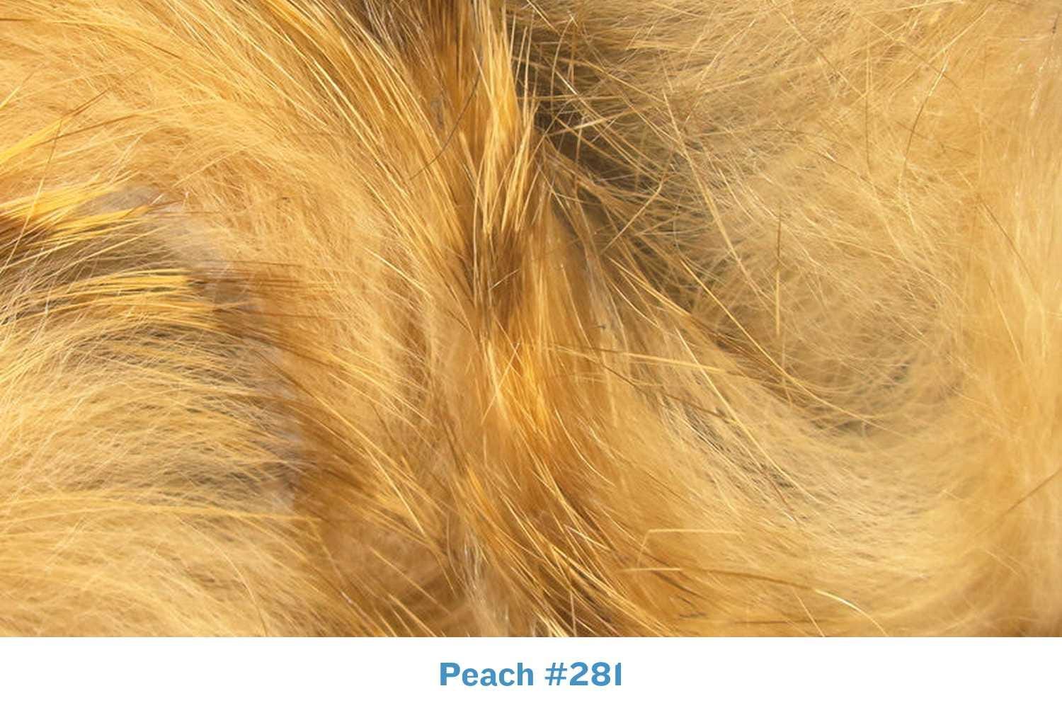 Hareline Black-Barred Magnum Rabbit Fur Strips