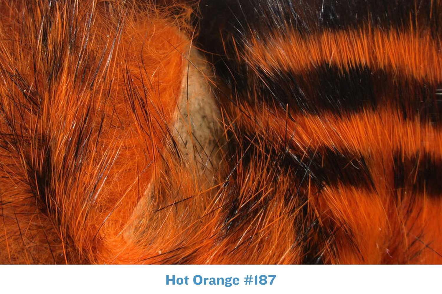 Hareline Black-Barred Magnum Rabbit Fur Strips