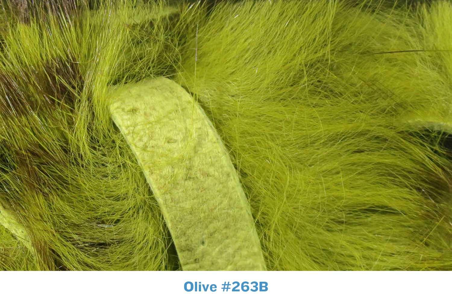 Hareline Black-Barred Magnum Rabbit Fur Strips