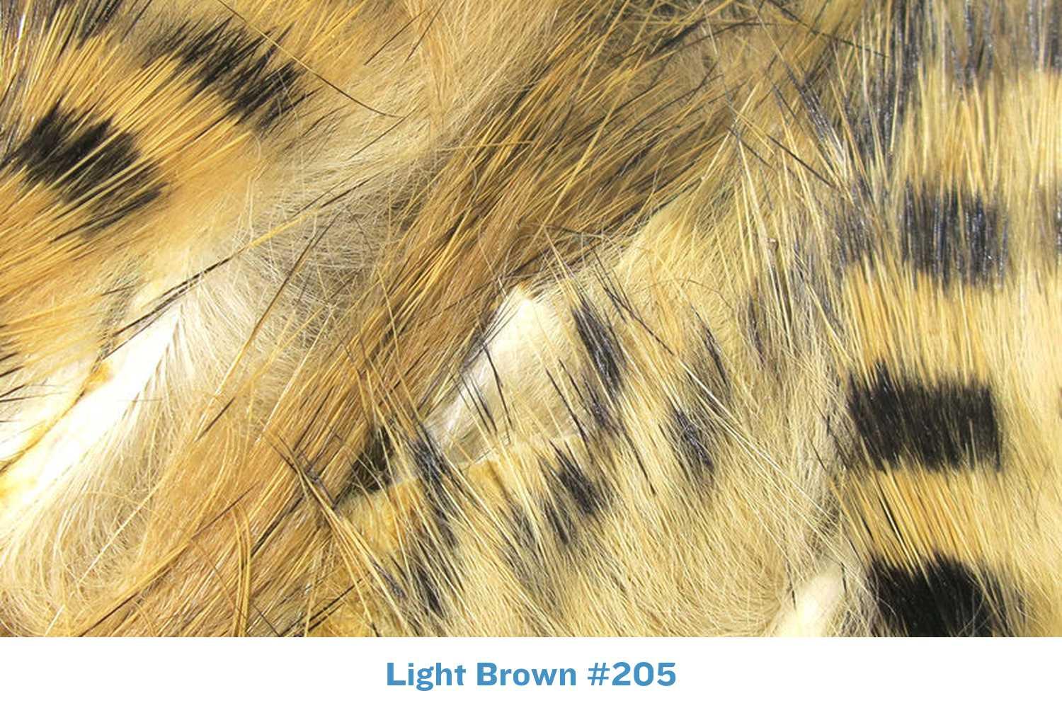 Hareline Black-Barred Magnum Rabbit Fur Strips