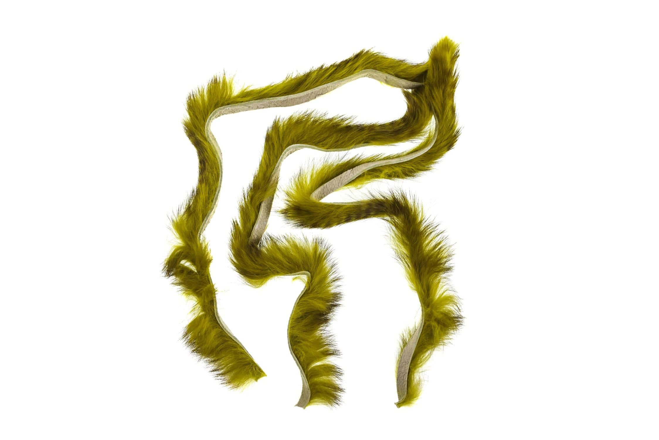 Hareline Brown Barred Magnum Rabbit Fur Strips