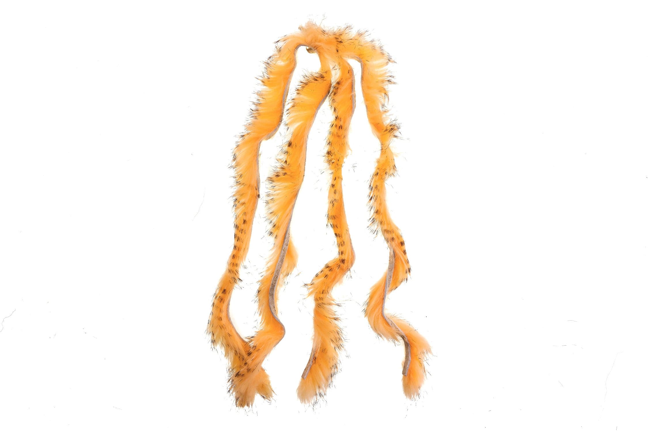 Hareline Brown Barred Rabbit Fur Strips