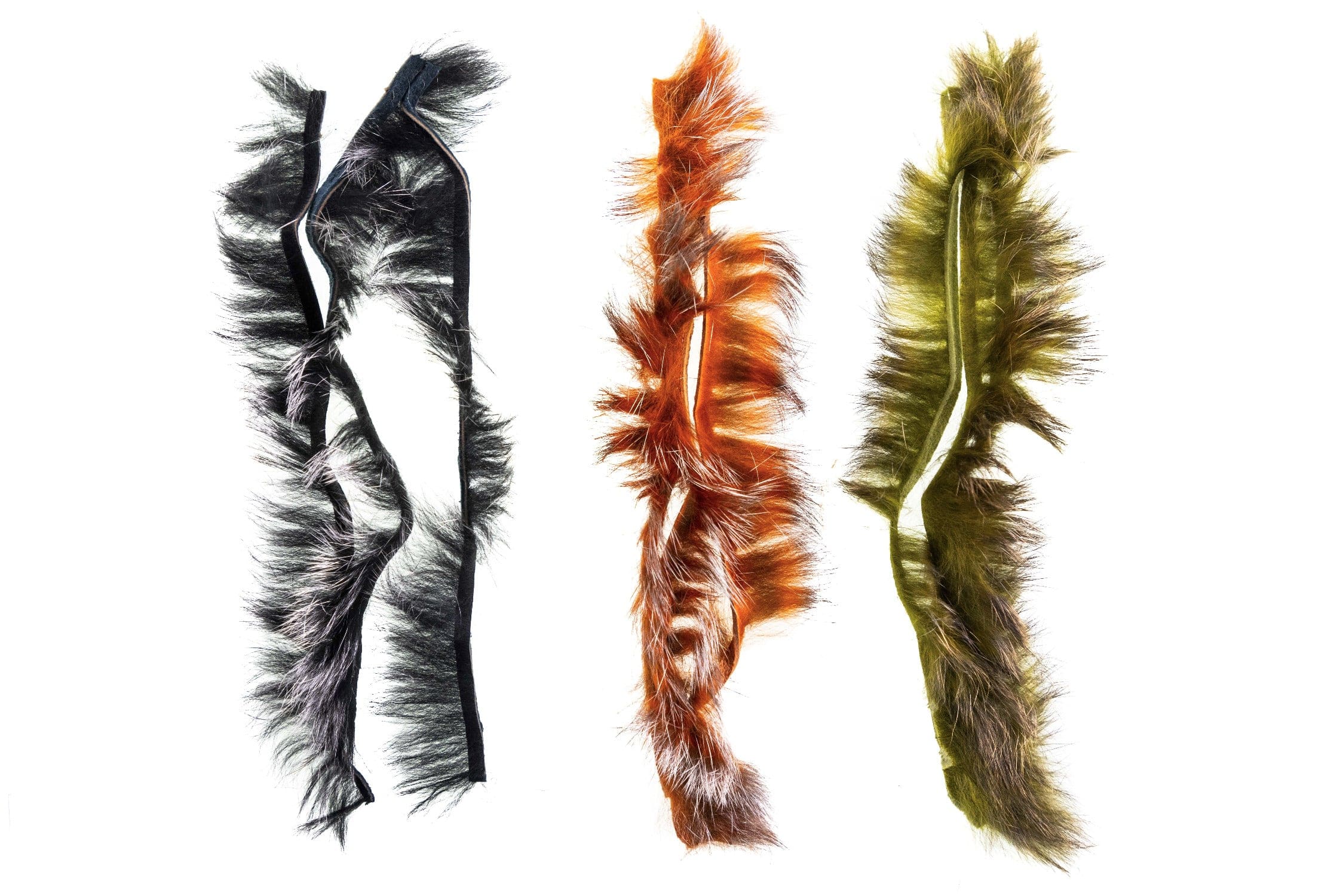 Hareline Crosscut Shimmer Rabbit Fur Strips