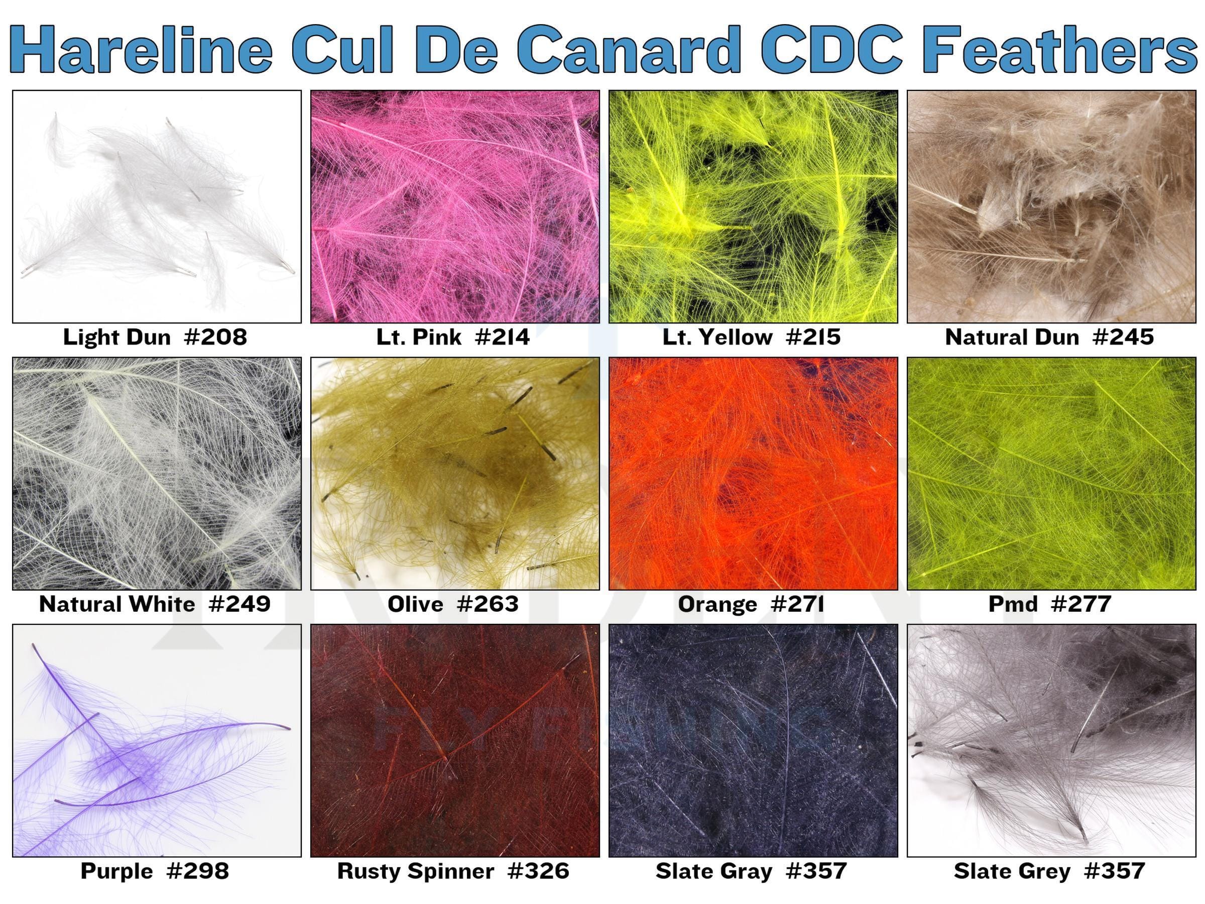 Hareline Cul De Canard CDC Feathers