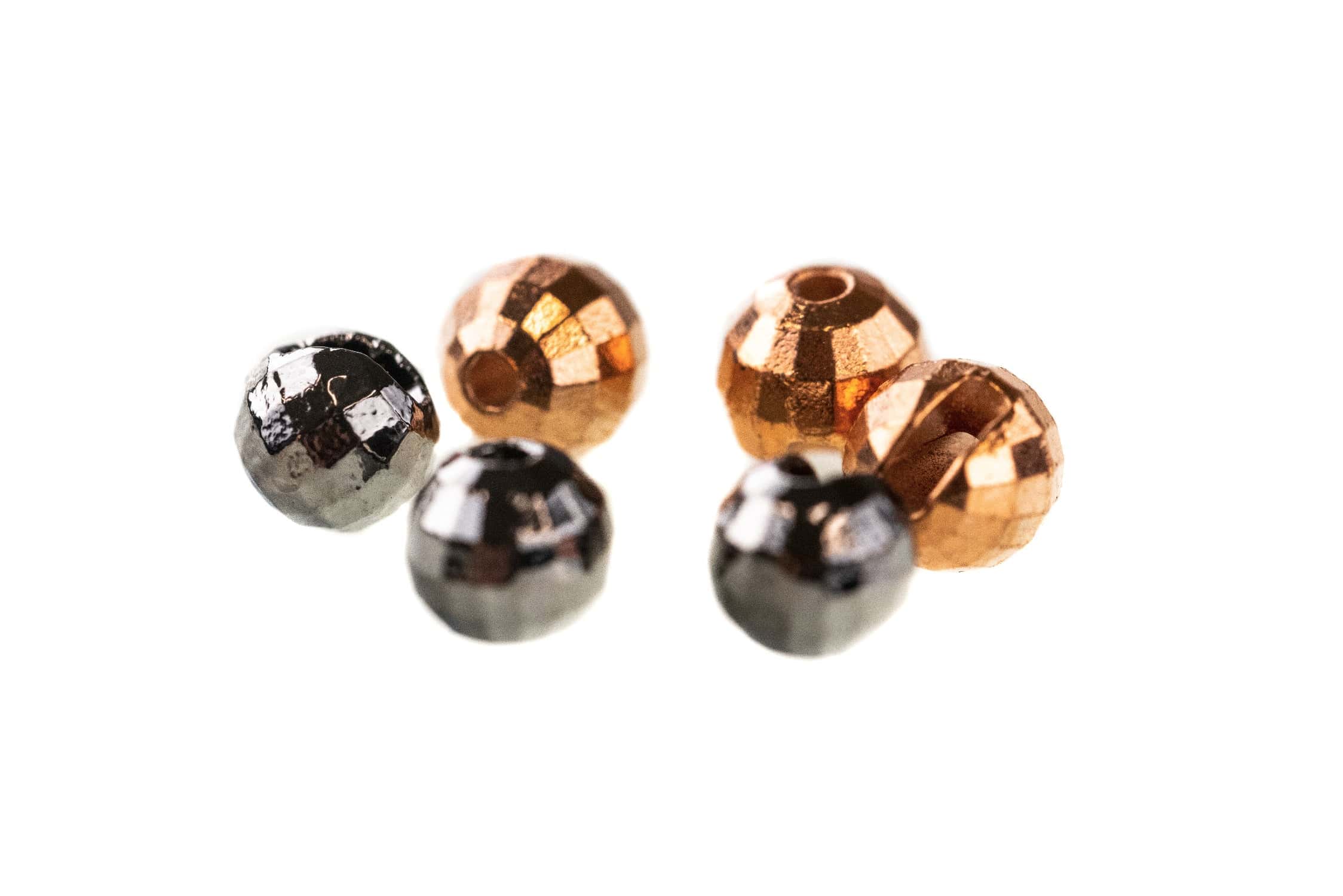 Hareline Faceted Slotted Tungsten Beads