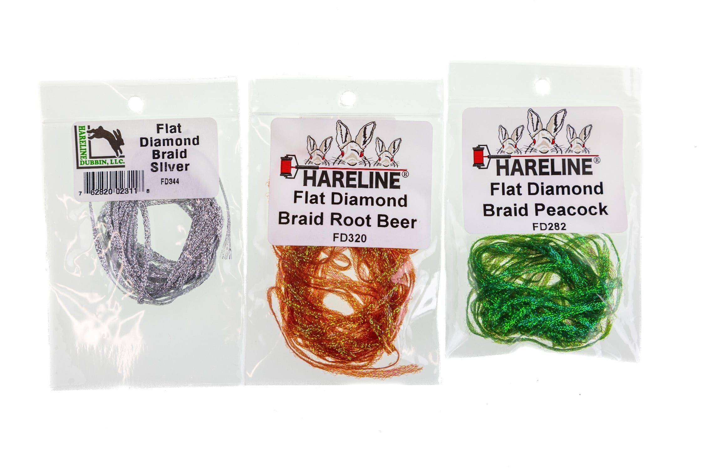 Hareline Flat Diamond Braid