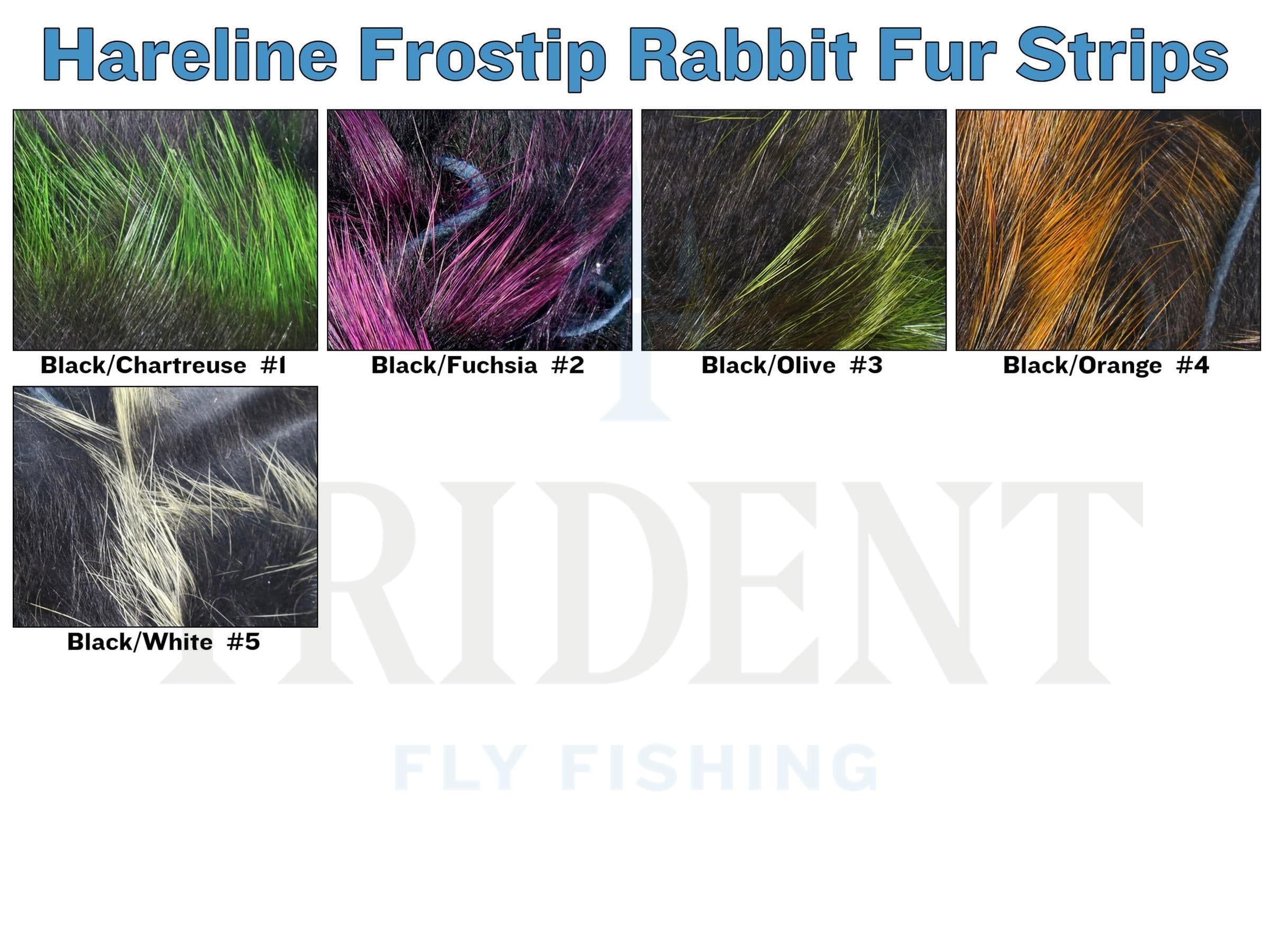 Hareline Frostip Rabbit Fur Strips