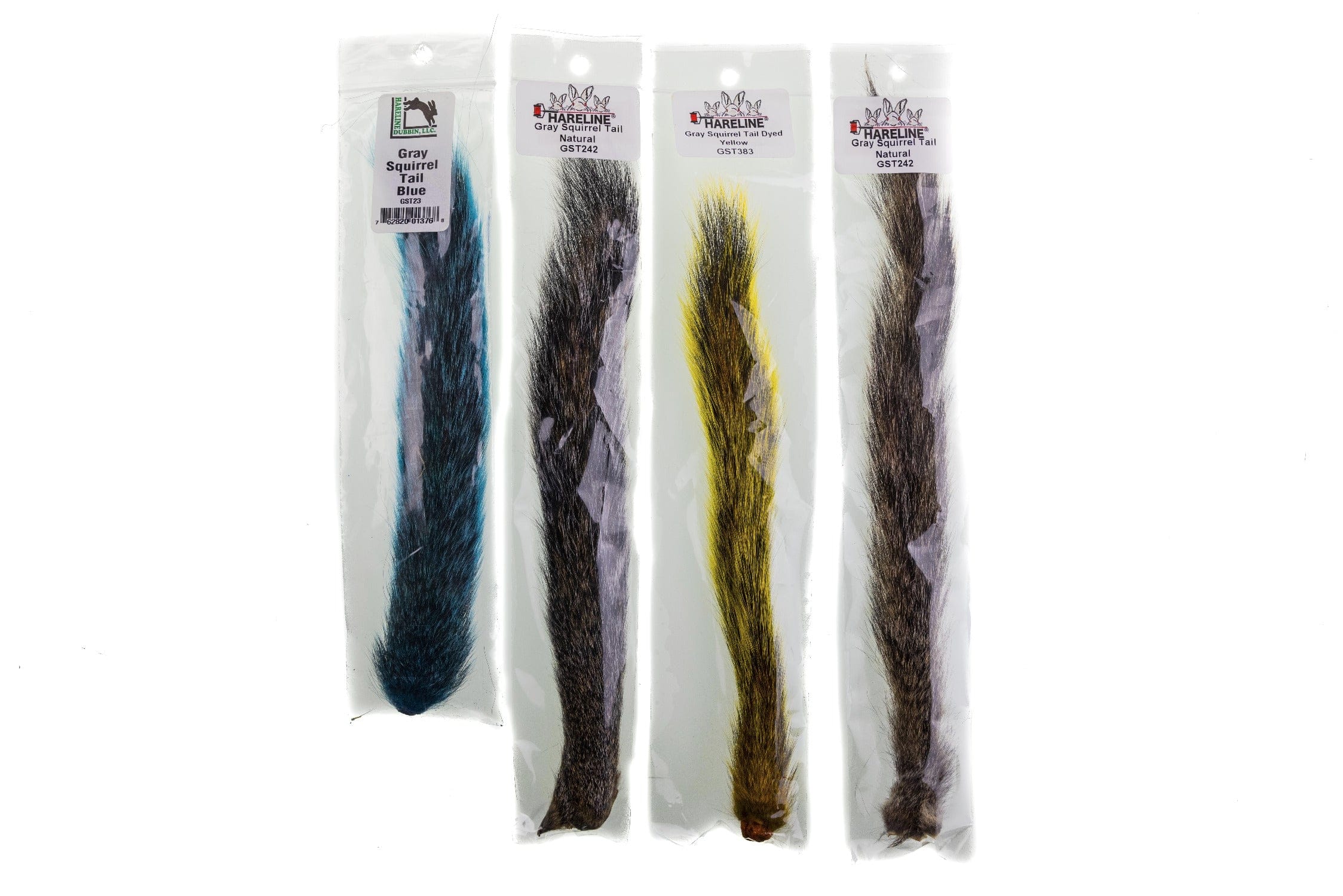 Hareline Gray Squirrel Tails