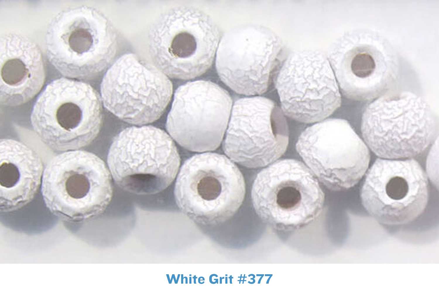 Hareline Gritty Brass Beads