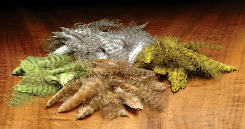 Hareline Grizzly Marabou Feathers