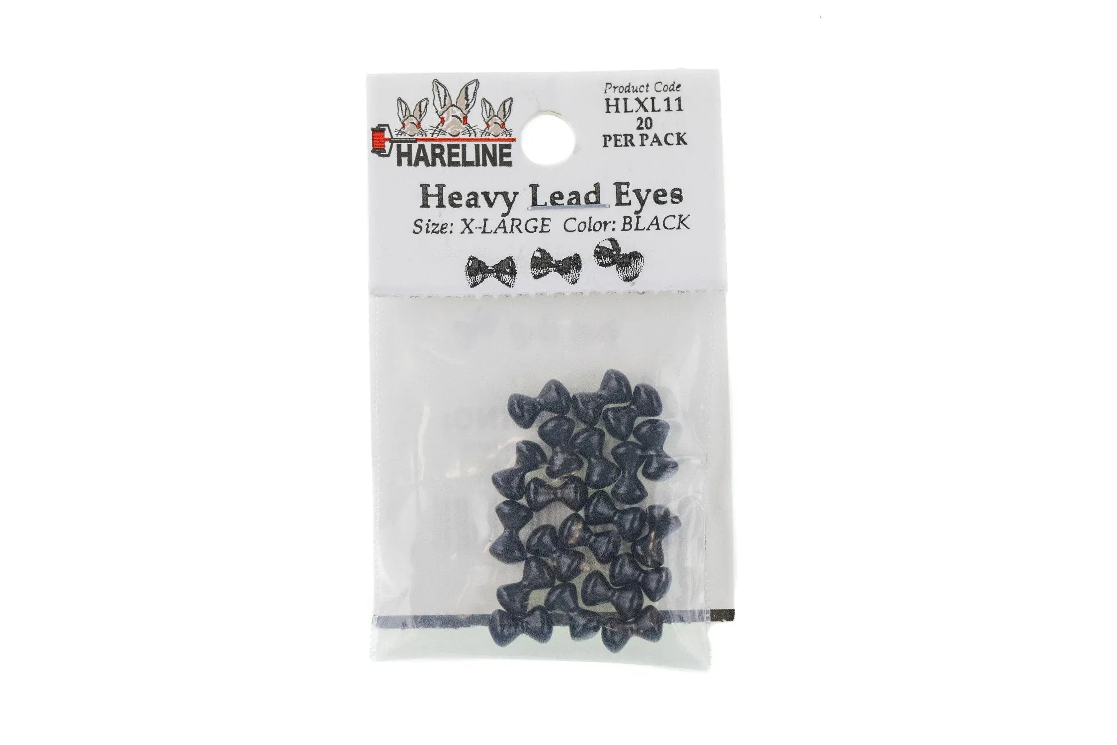 Hareline Heavy Lead Eyes