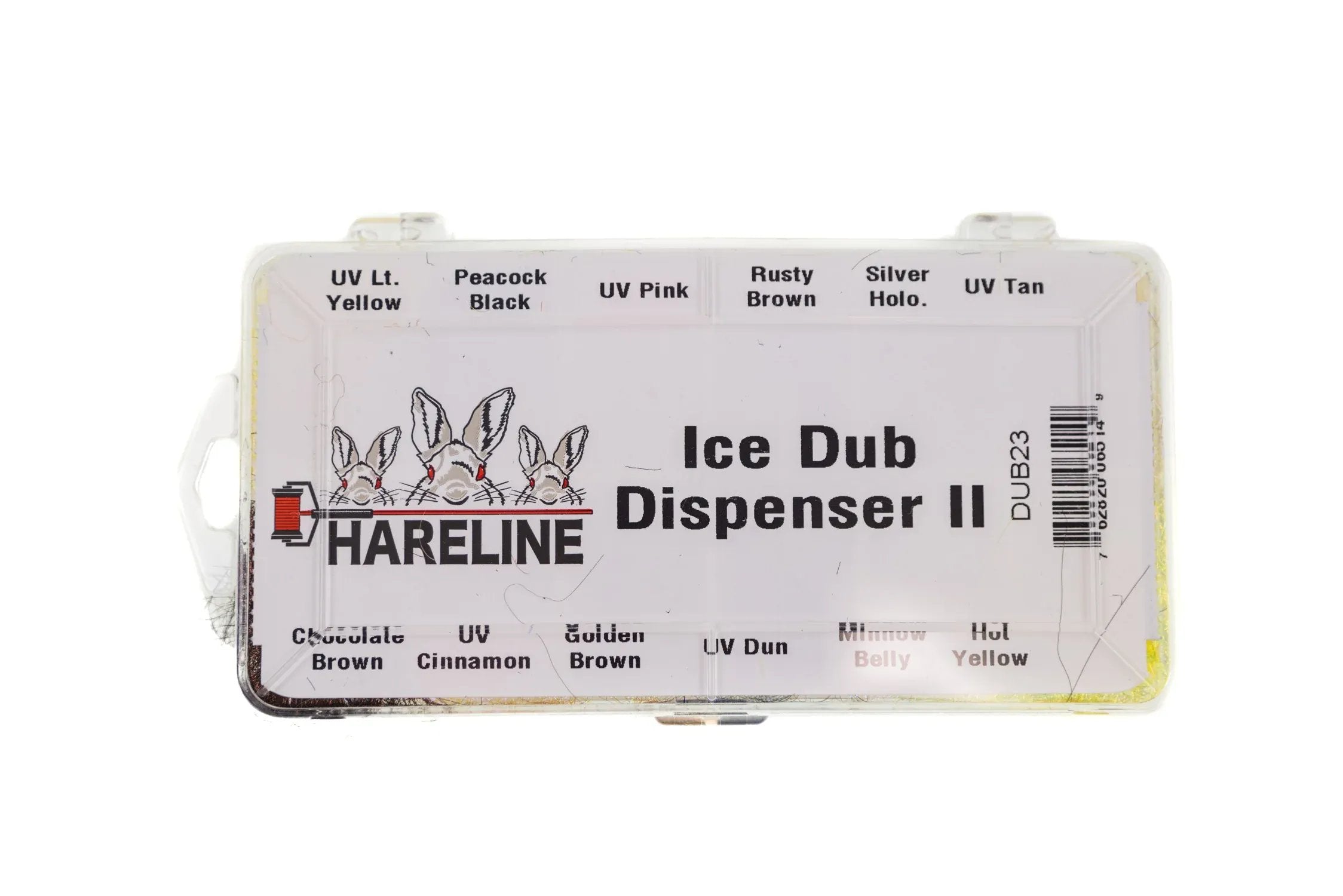 Hareline Ice Dub - Multi Color Assortment w/ Dispenser II