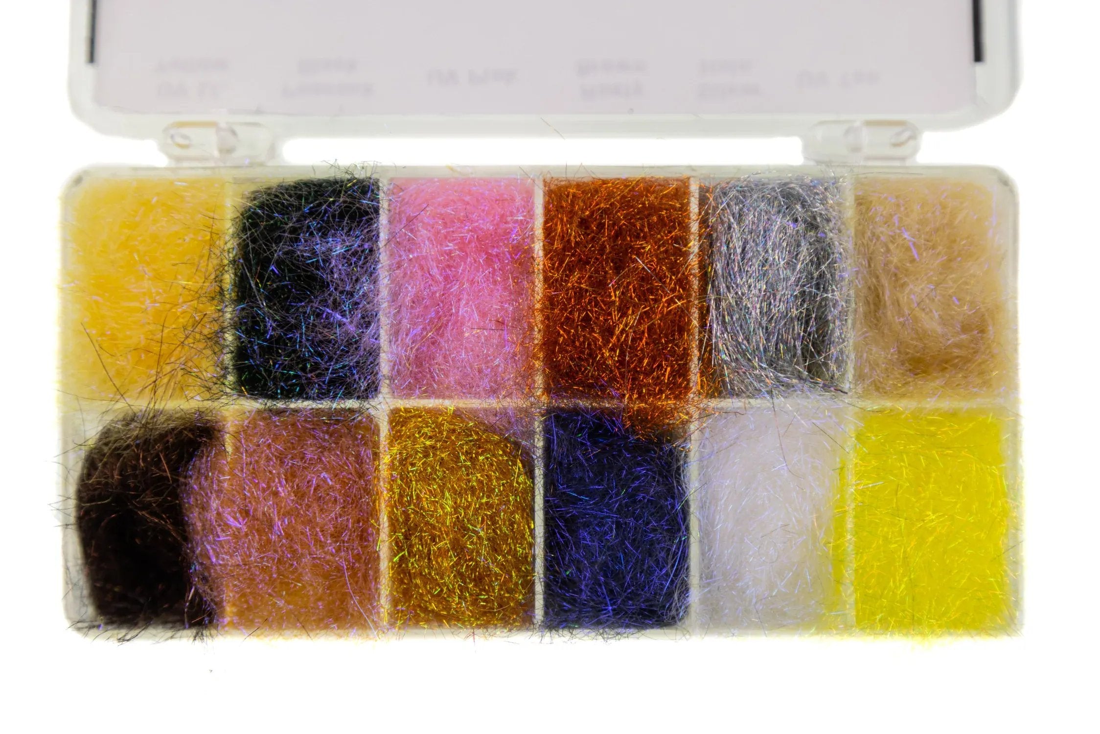 Hareline Ice Dub - Multi Color Assortment w/ Dispenser II