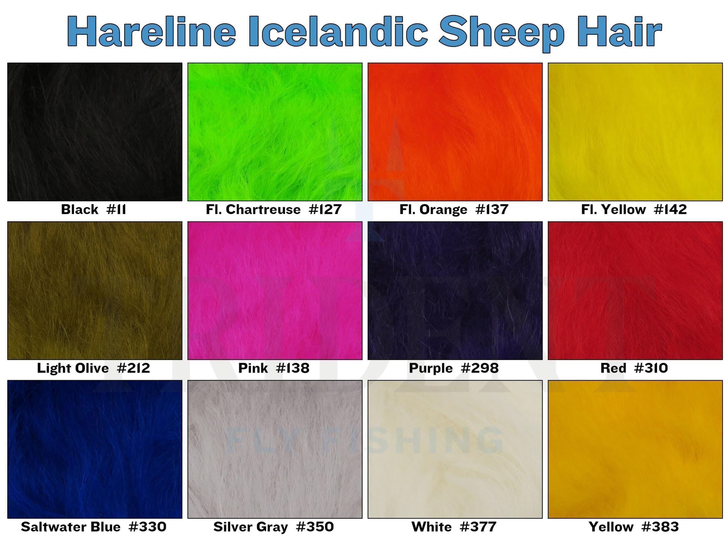 Hareline Icelandic Sheep Hair