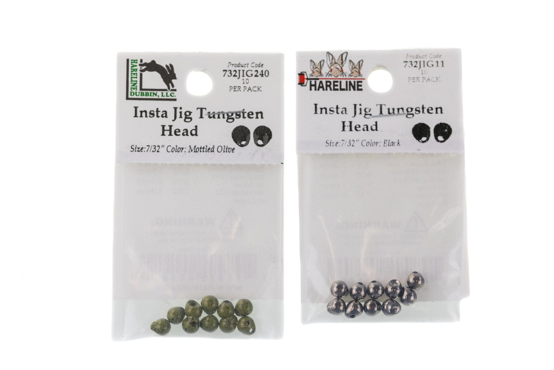 Hareline Insta Jig Tungsten Heads