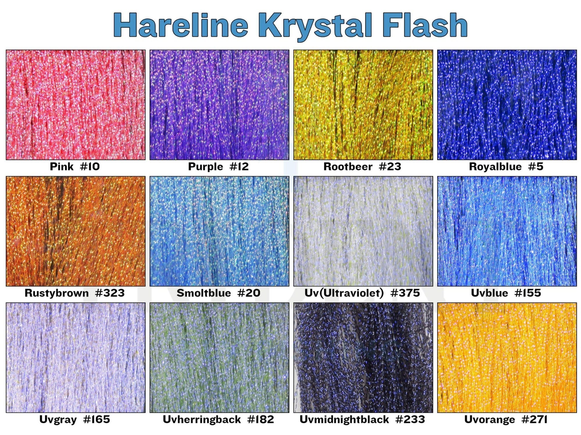 Hareline Krystal Flash