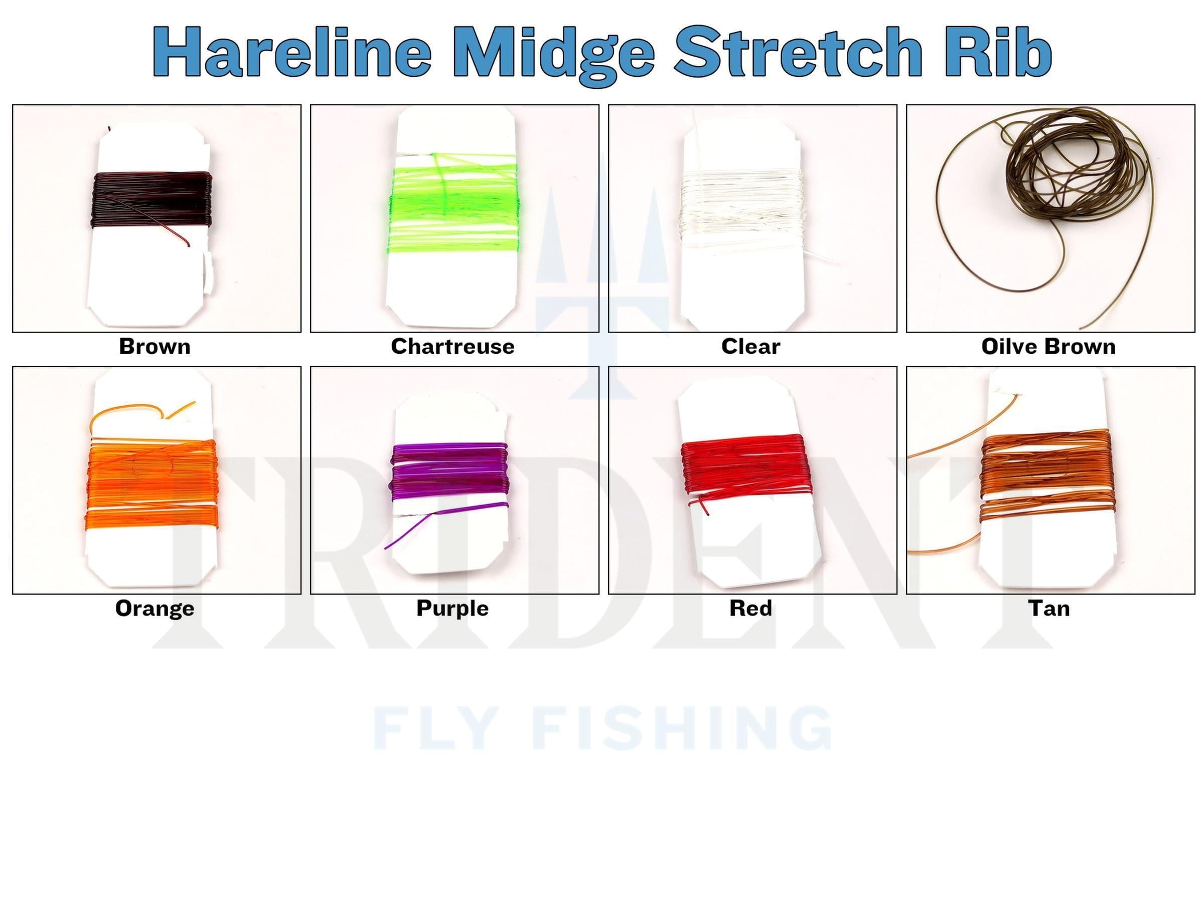 Hareline Midge Stretch Rib