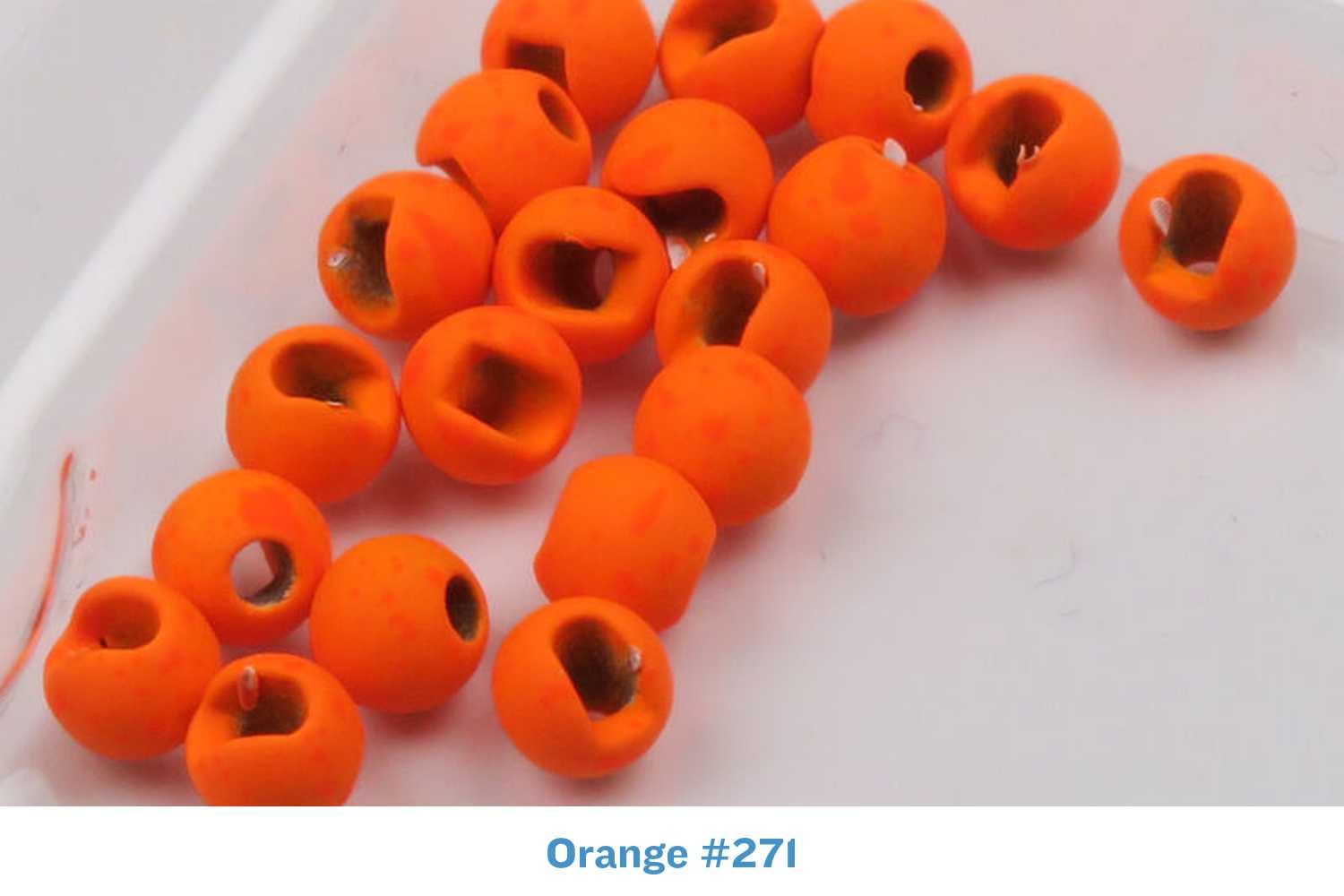 Hareline Mottled Tactical Slotted Tungsten Beads