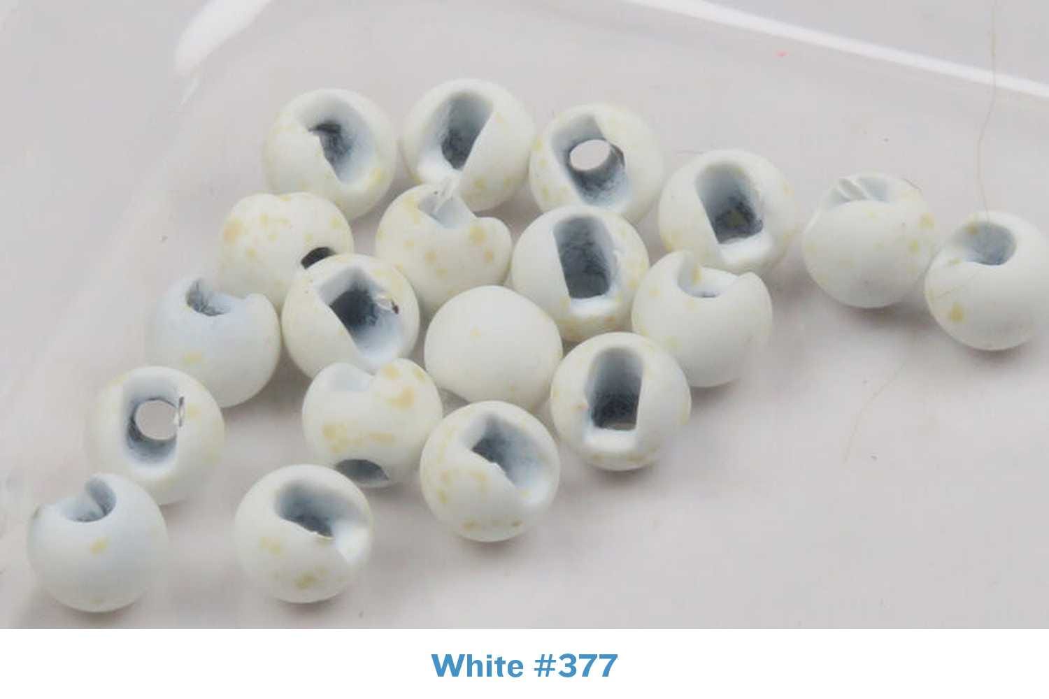 Hareline Mottled Tactical Slotted Tungsten Beads