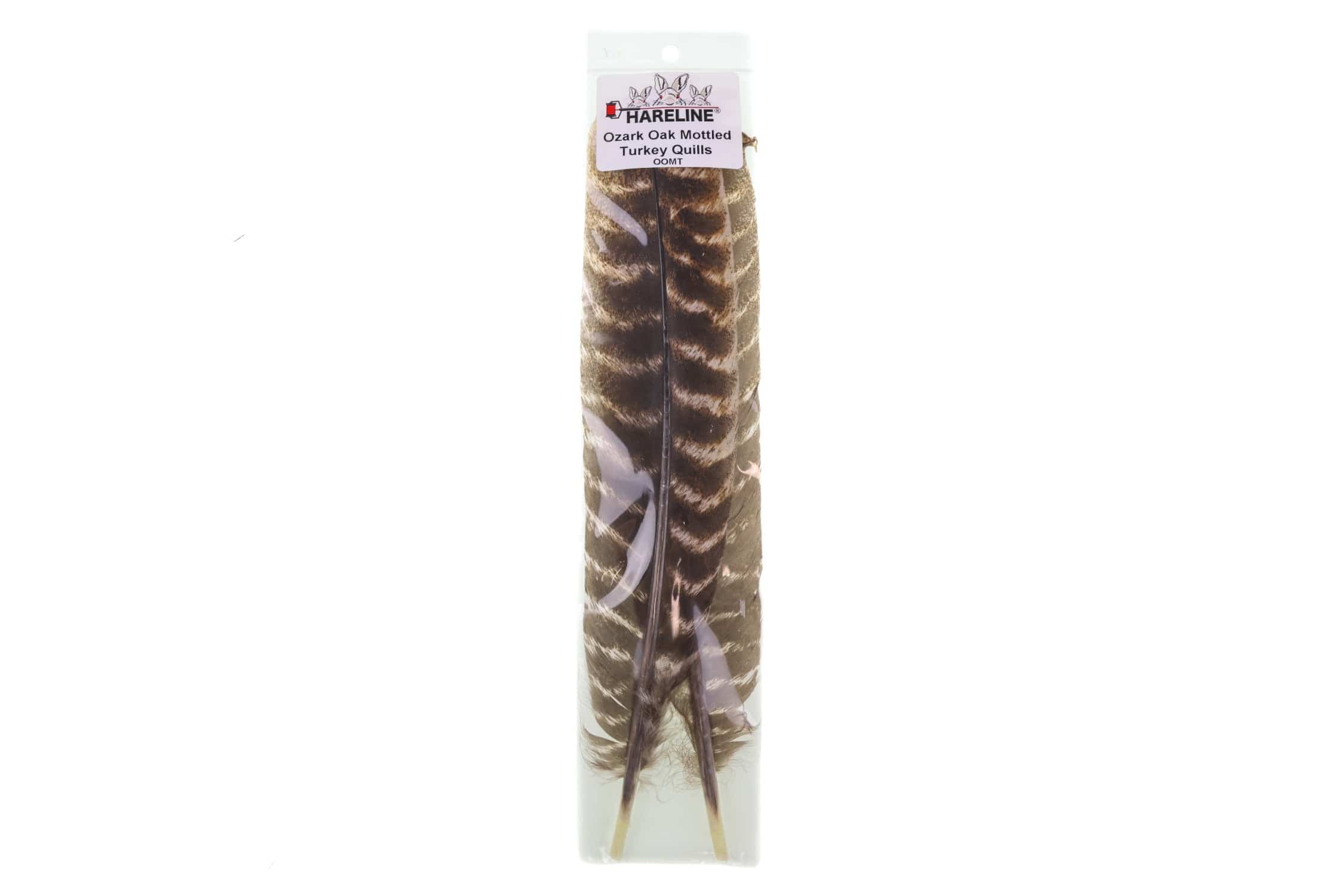 Hareline Natural Ozark Oak Mottled Turkey Quills
