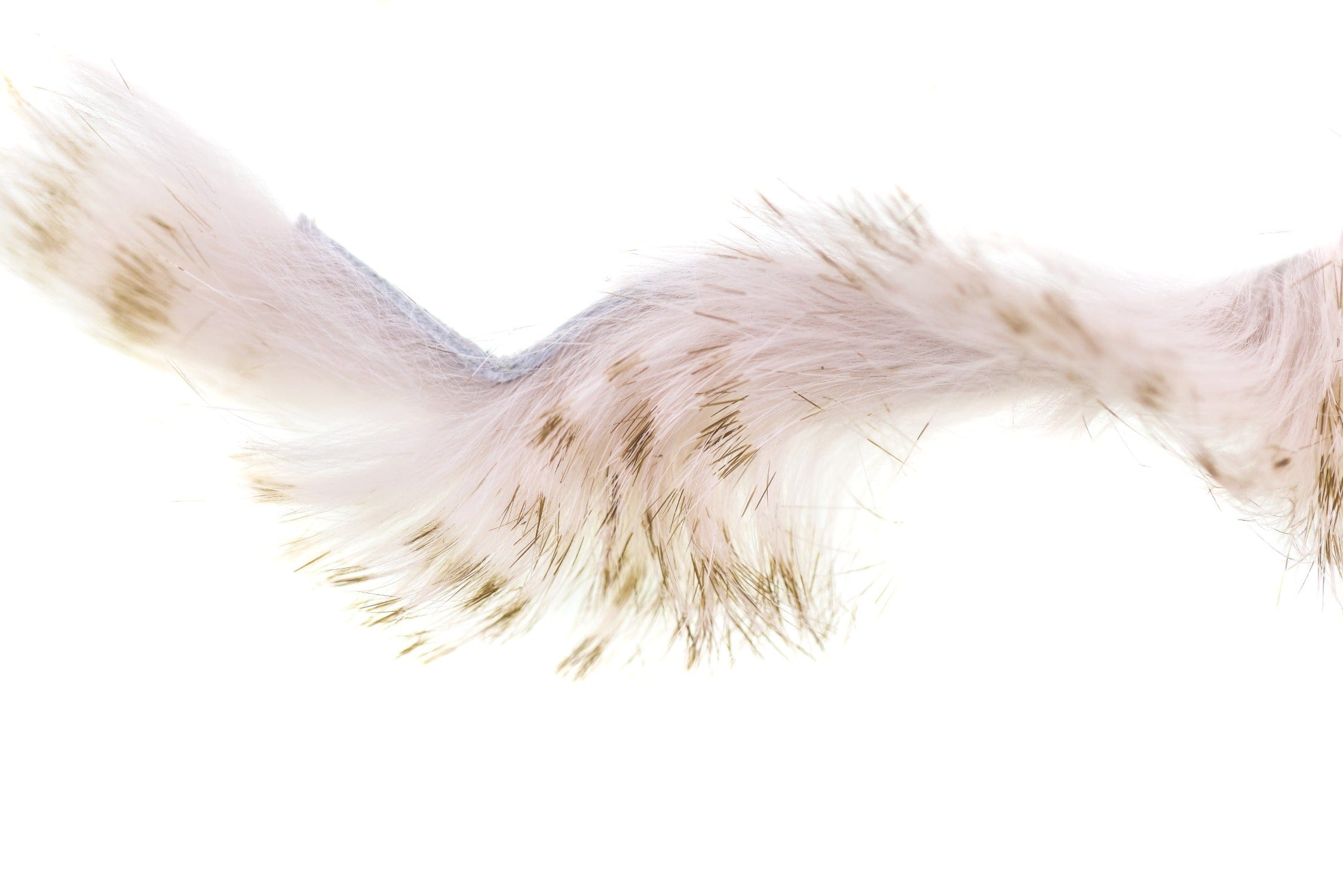Hareline Olive-Barred Magnum Rabbit Fur Strips