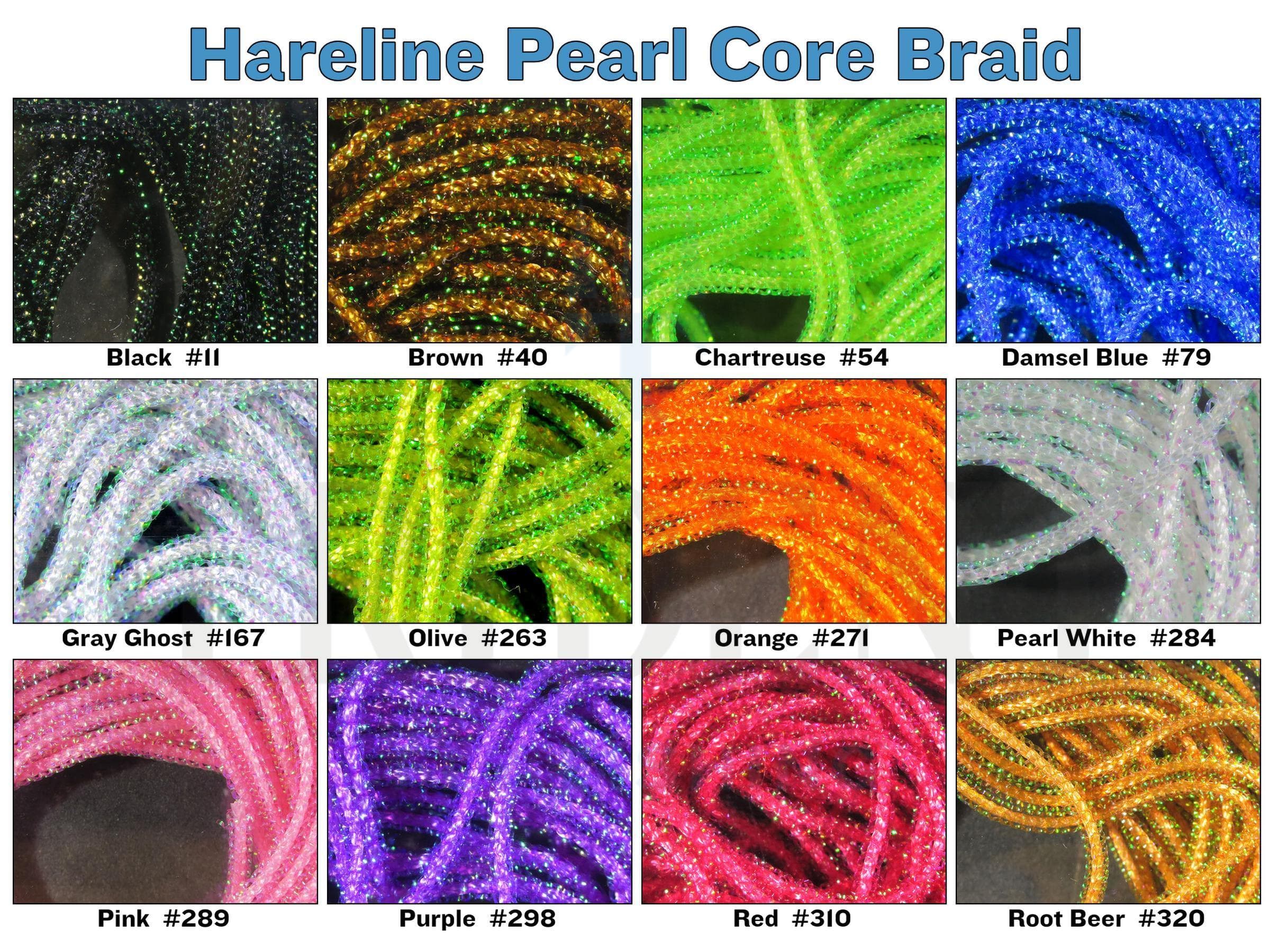 Hareline Pearl Core Braid