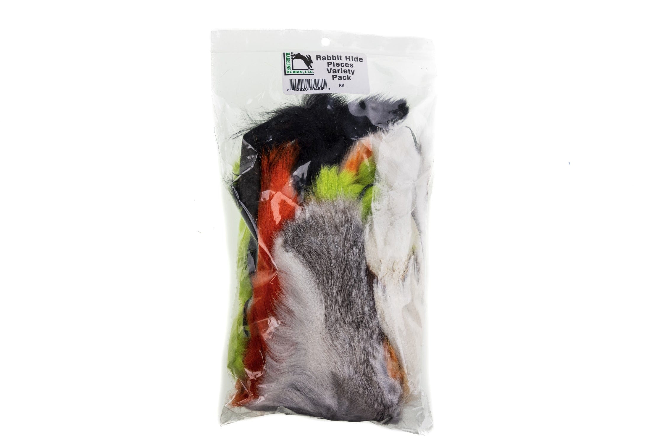 Hareline Rabbit Hide Pieces Variety Pack