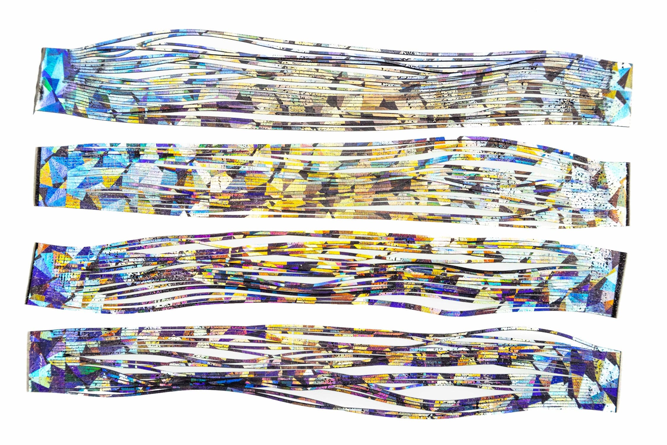 Hareline Rainbow Shimmer Legs