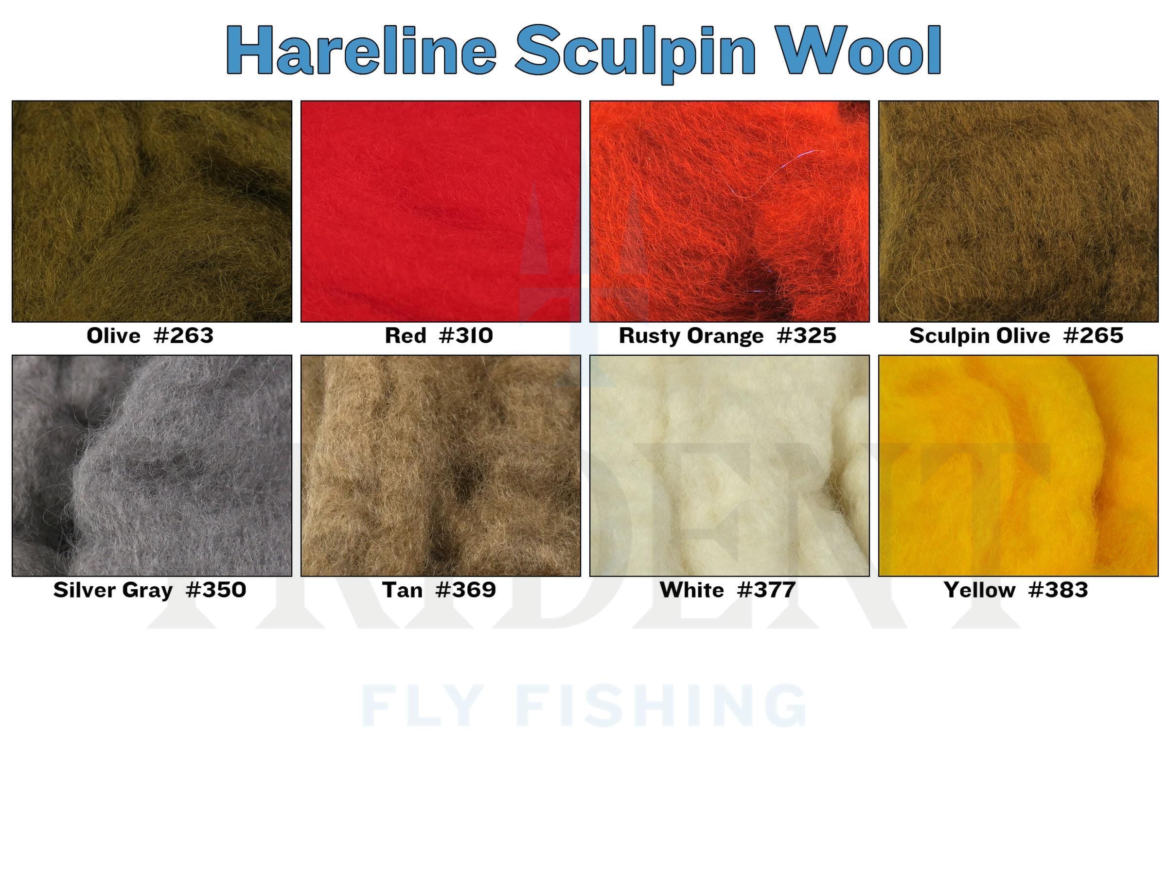 Hareline Sculpin Wool