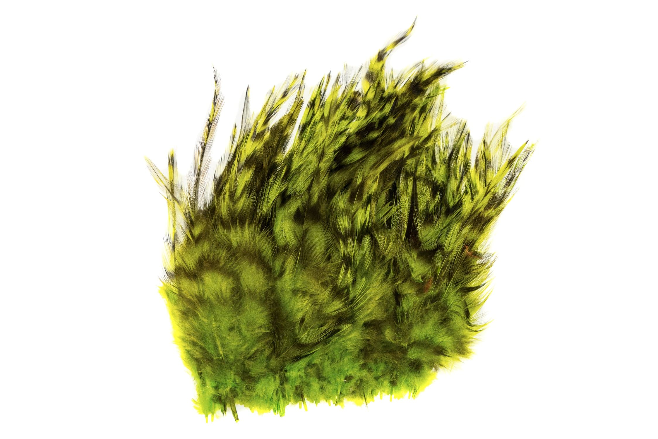 Hareline Strung Grizzly Variant Saddle Hackle