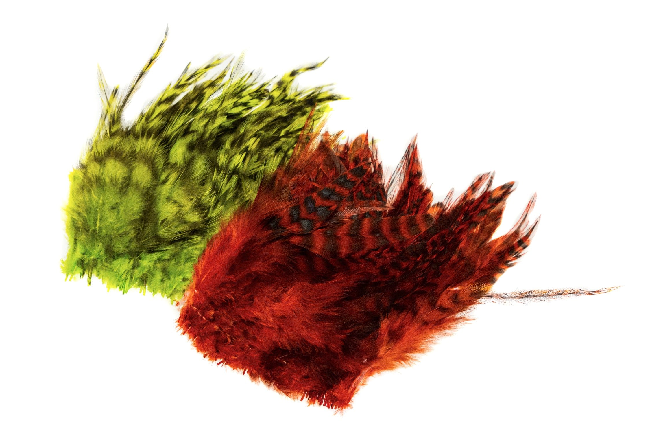 Hareline Strung Grizzly Variant Saddle Hackle