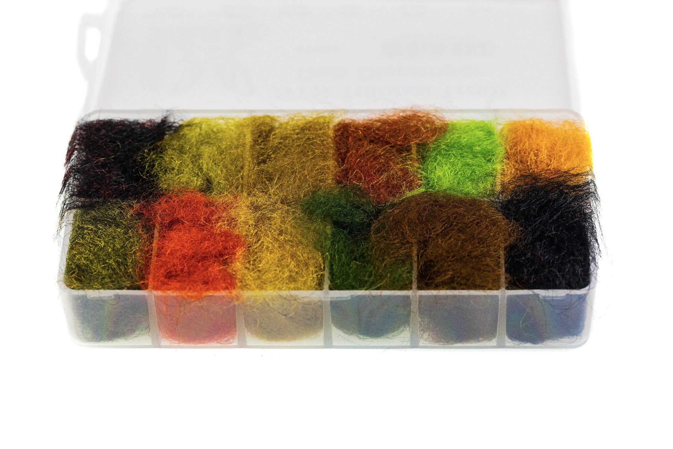 Hareline STS Trilobal Dubbing Trout Multicolor Assortment W/ Dispenser