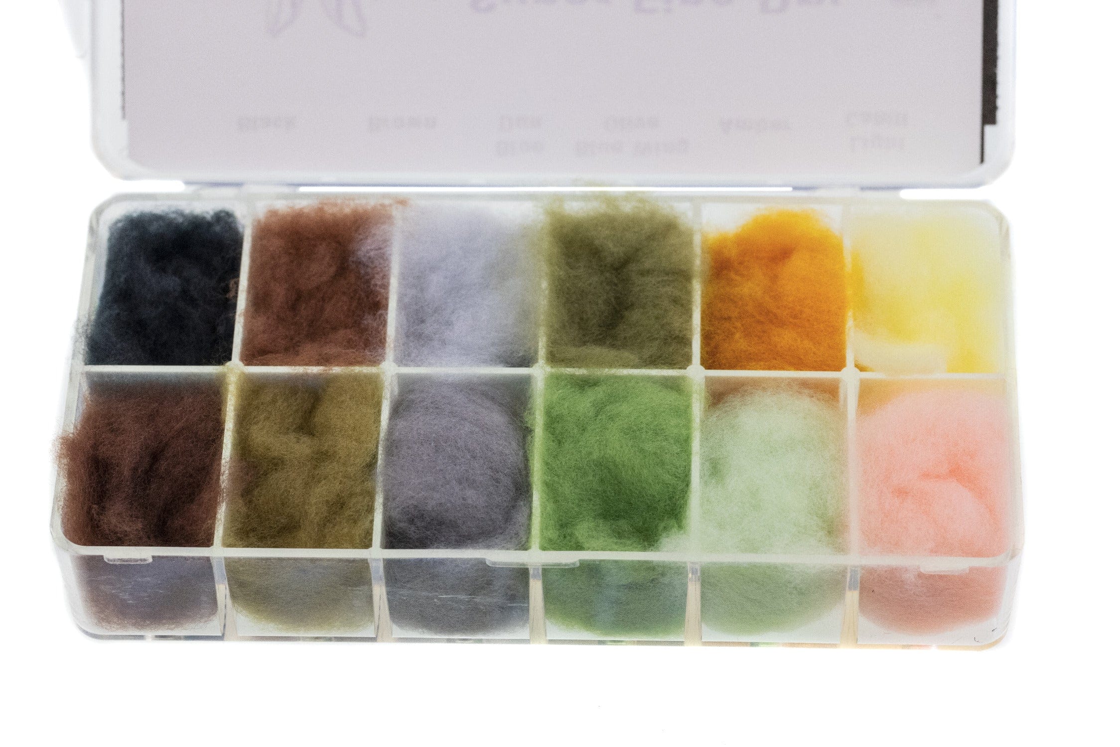 Hareline Super Fine Dry Fly Dub - Multi Color Assortment w/ Dispenser