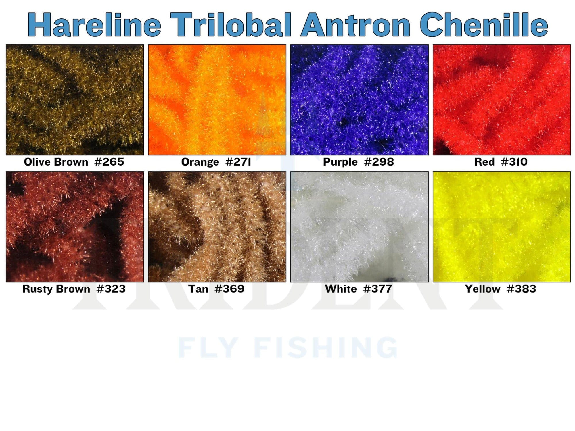 Hareline Trilobal Antron Chenille