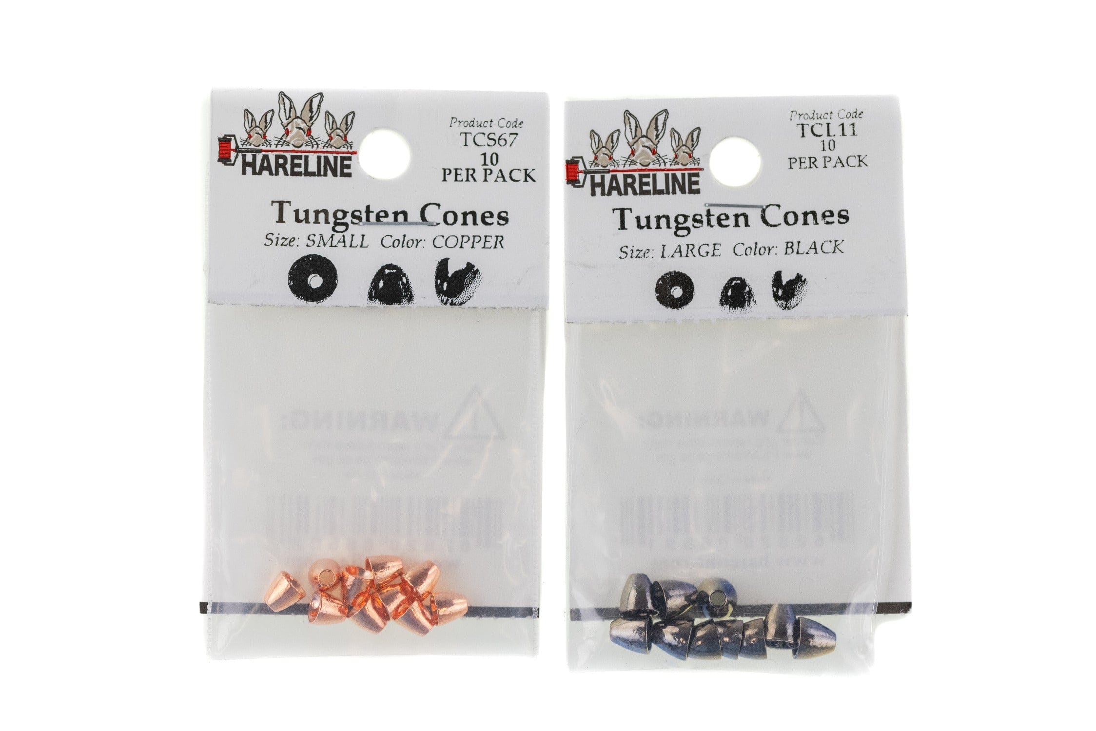 Hareline Tungsten Cones