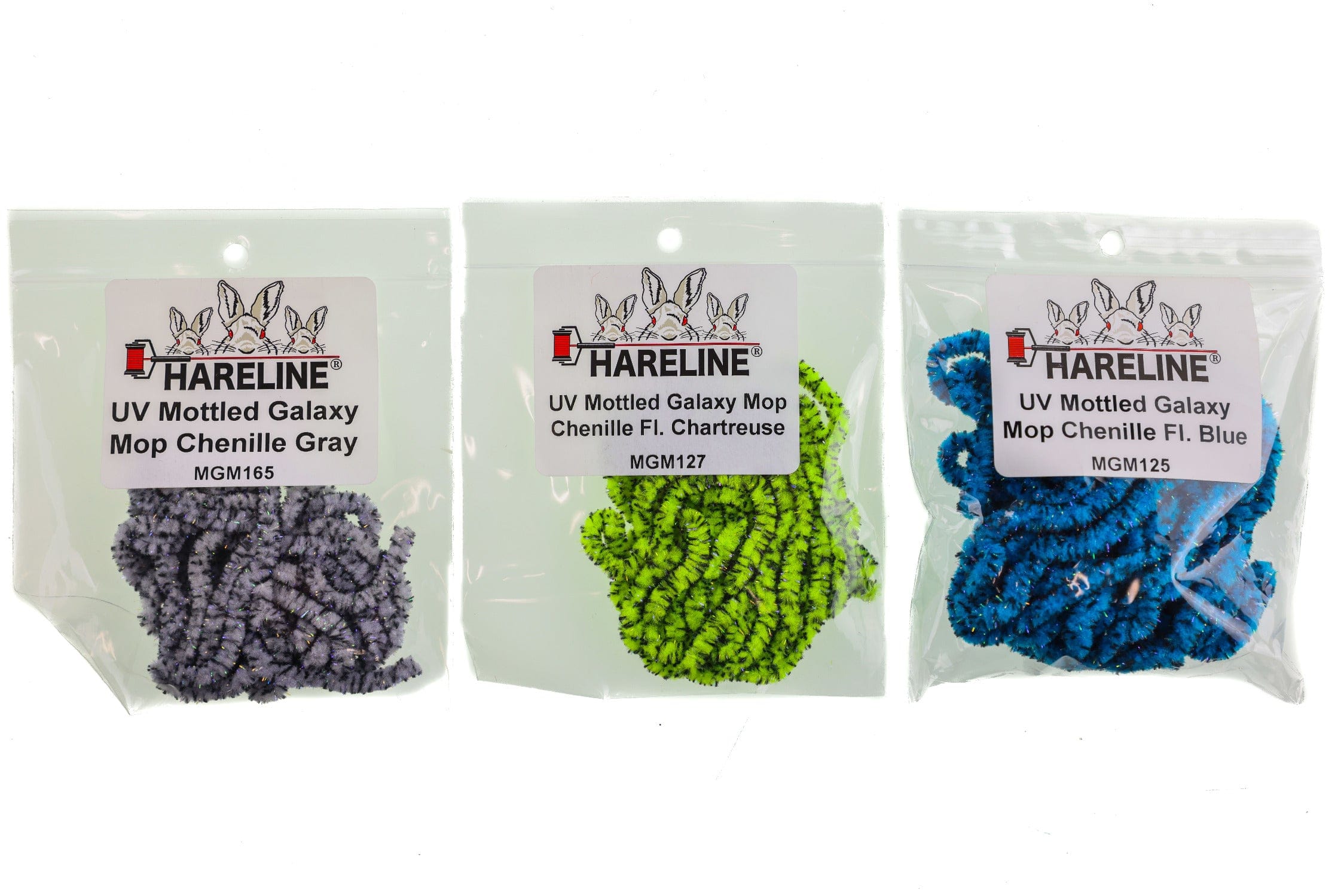 Hareline UV Mottled Galaxy Mop Chenille