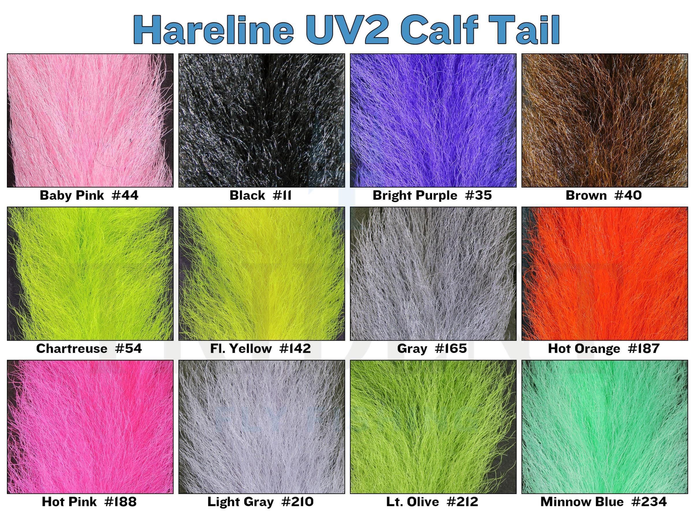Hareline UV2 Calf Tail