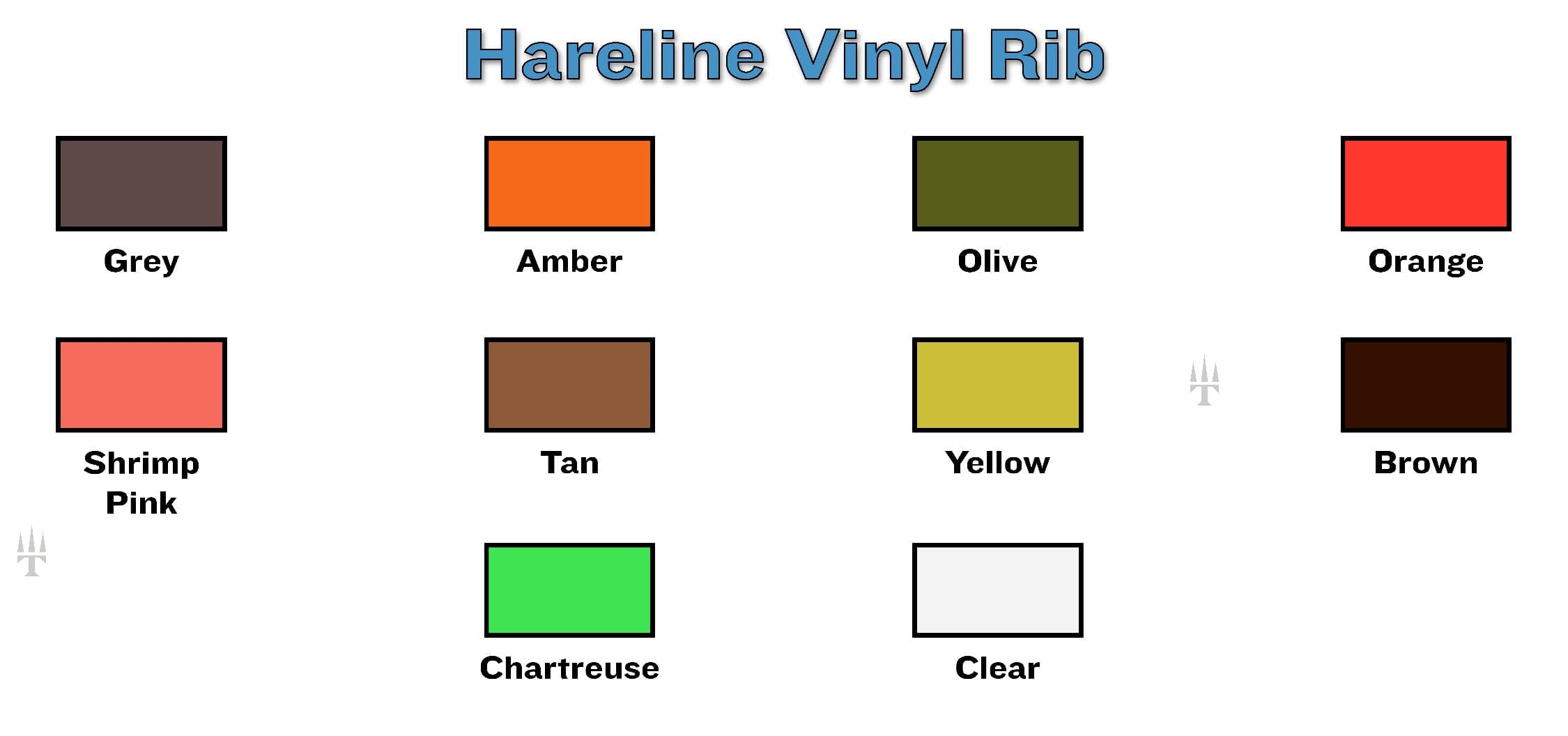Hareline Vinyl Rib