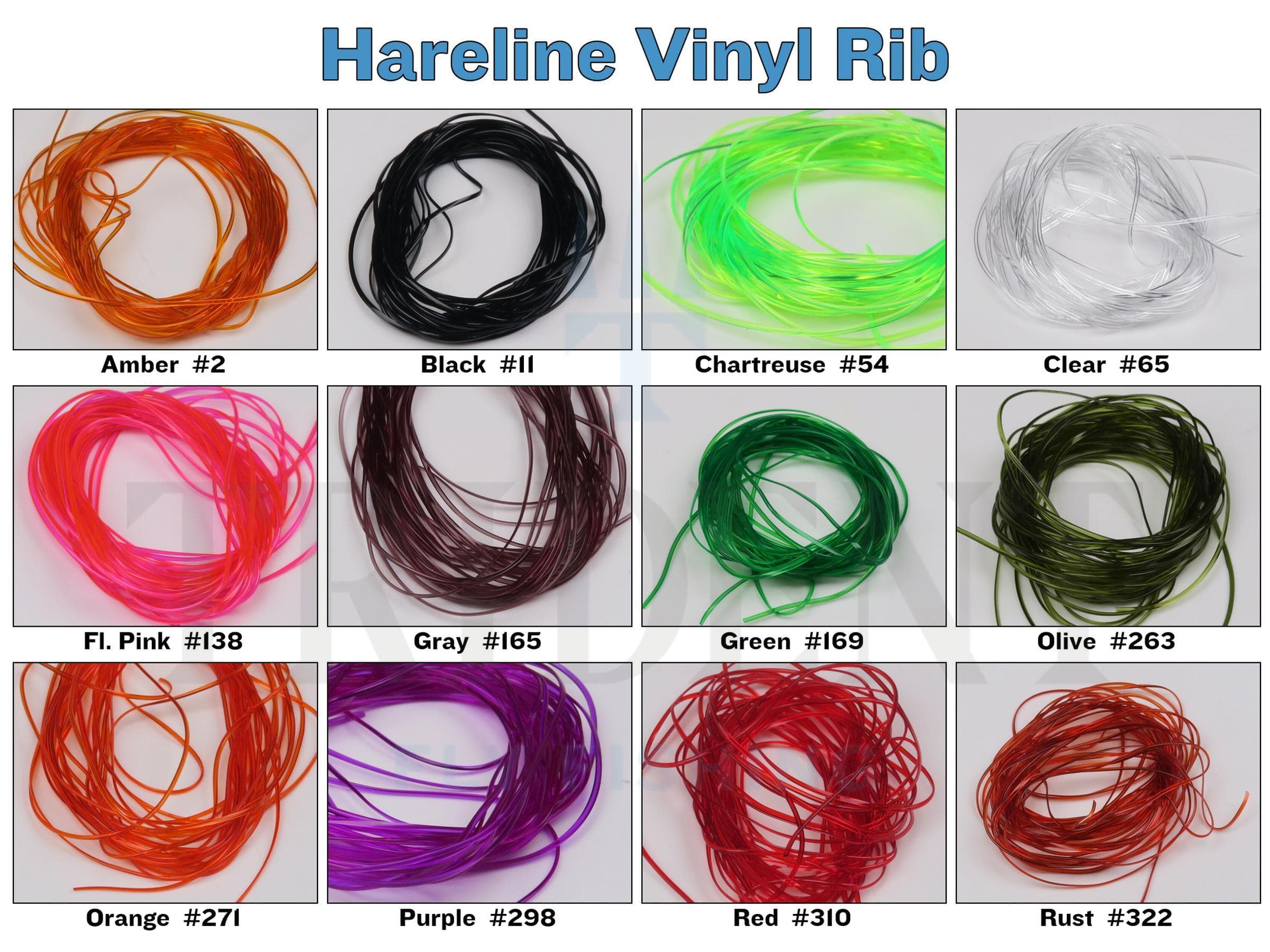 Hareline Vinyl Rib