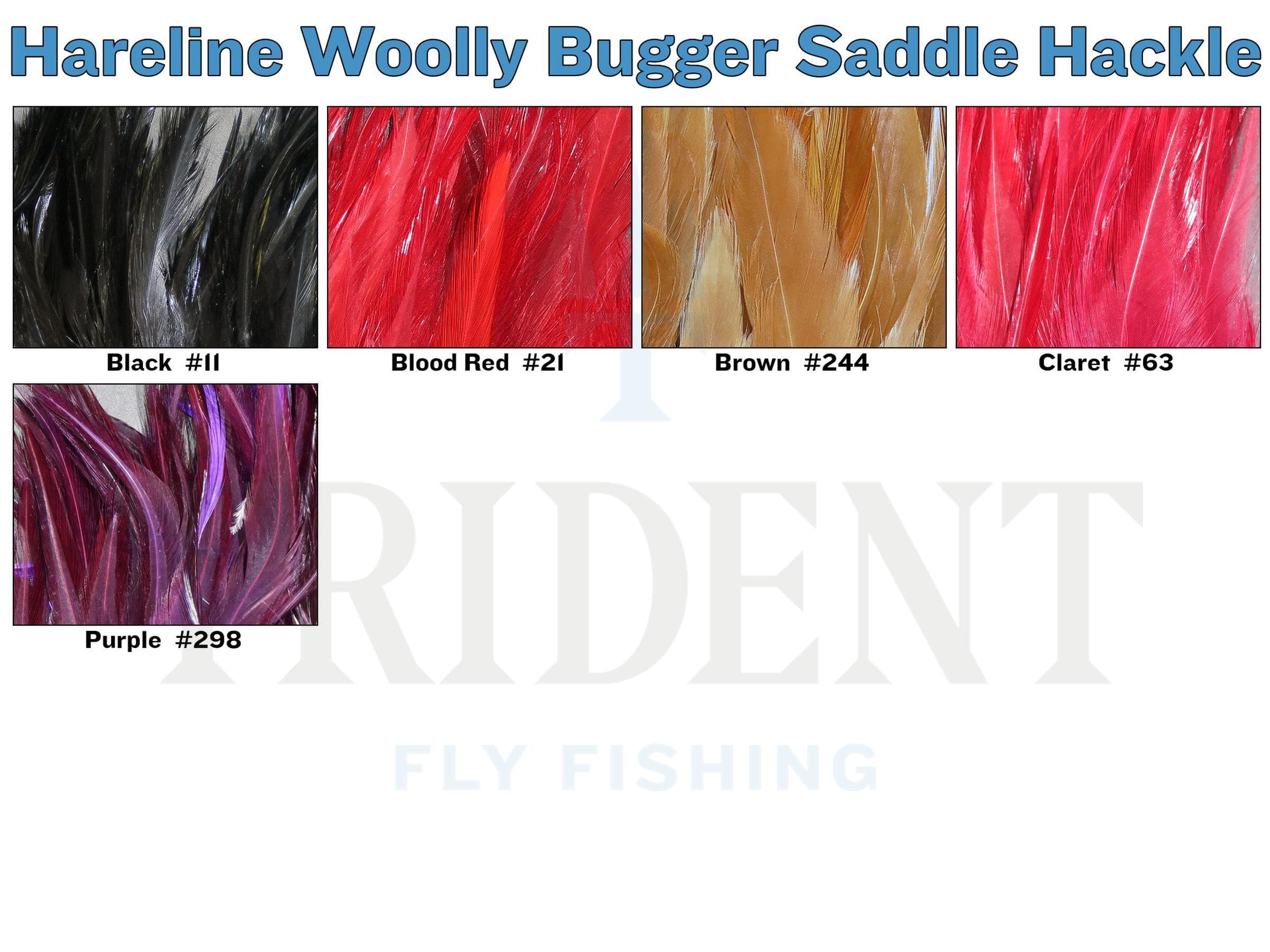 Hareline Woolly Bugger Saddle Hackle