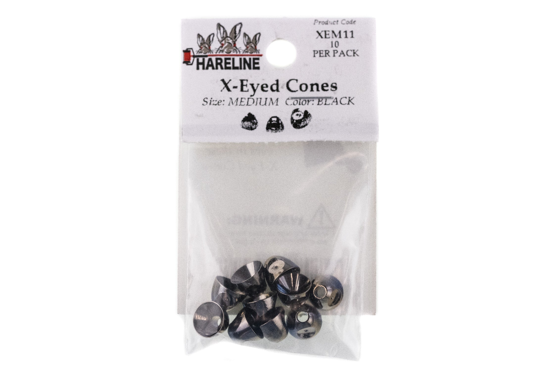 Hareline X-Eyed Cones