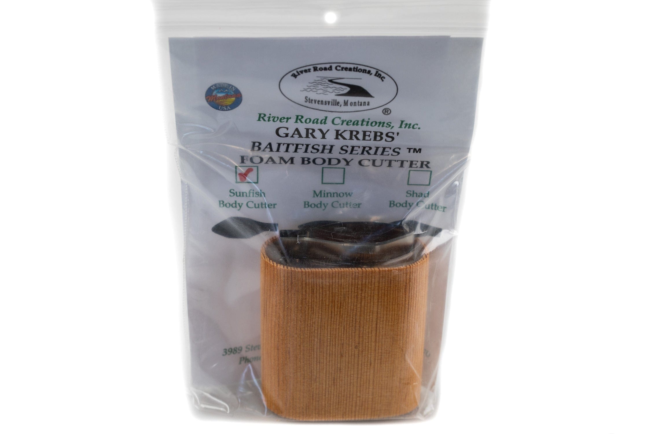 Kreb's Foam Baitfish Sunfish Cutter