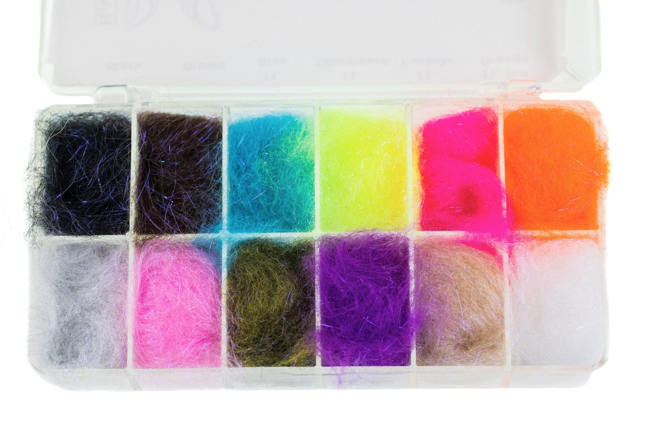 Senyo's Laser Yarn Dubbing - Multi Color Assortment w/ Dispenser I