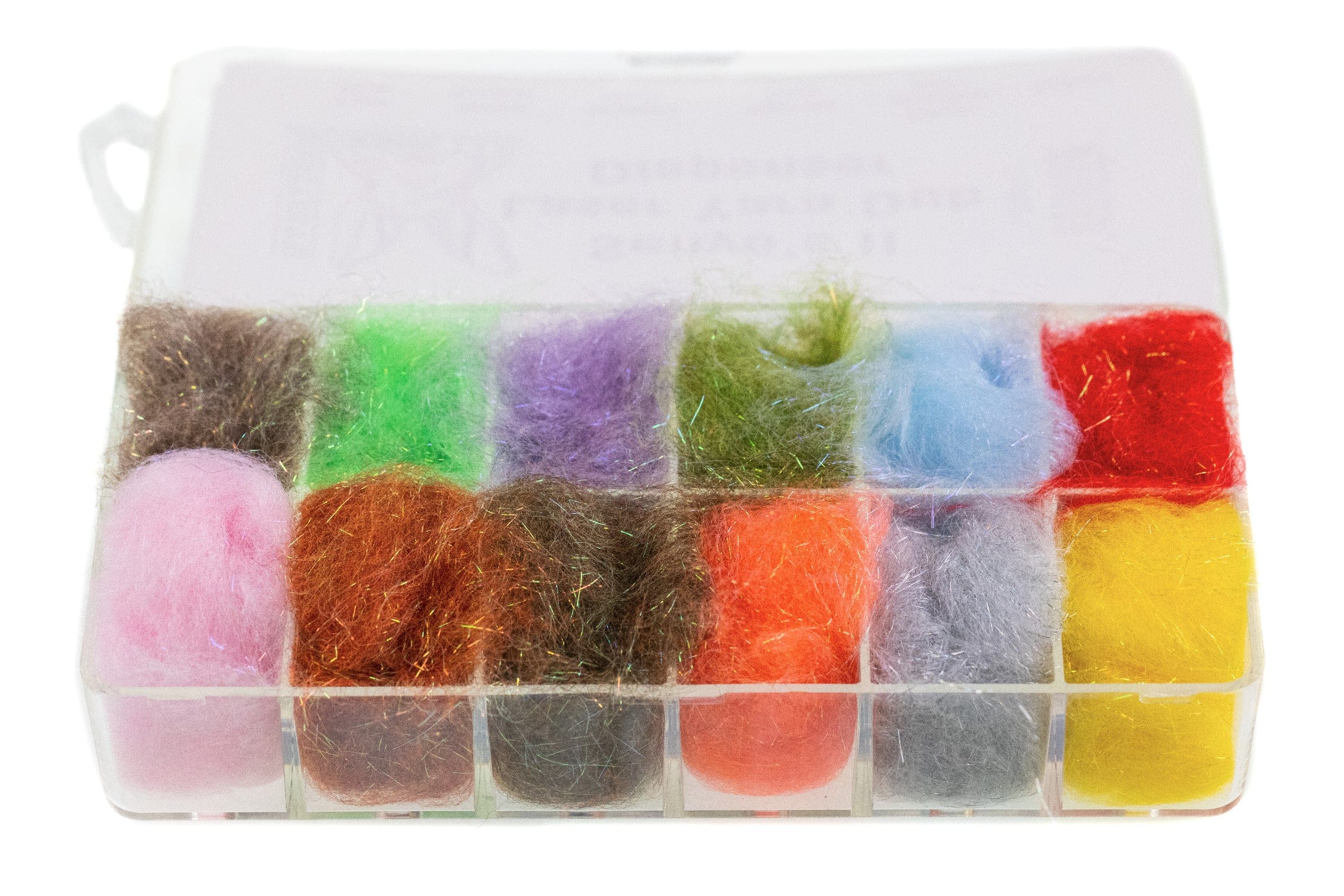Senyo's Laser Yarn Dubbing - Multi Color Assortment w/ Dispenser II
