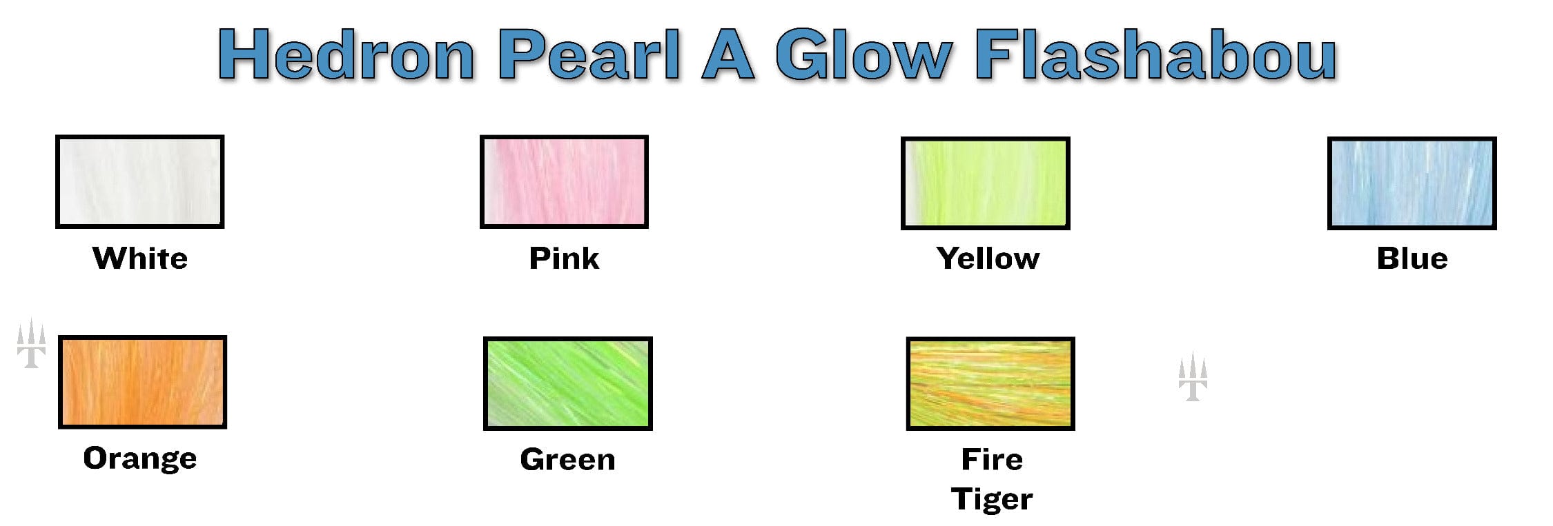 Hedron Pearl A Glow Flashabou
