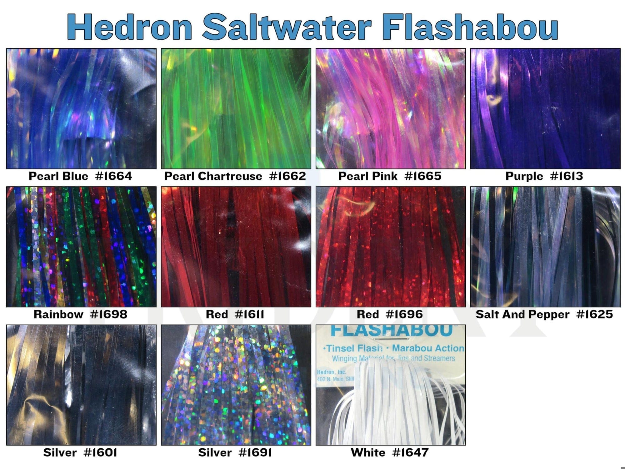 Hedron Saltwater Flashabou